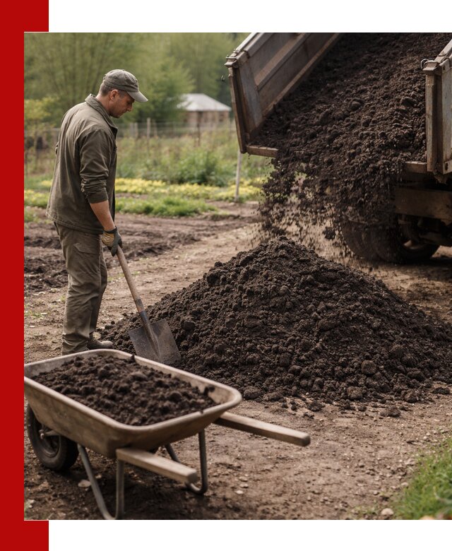 Доставка качественной земли для огорода в Горячем Ключе
