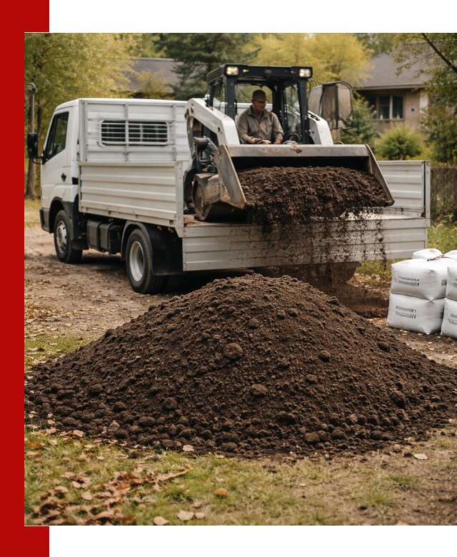 Доставка садовой земли в больших объёмах в Горячем Ключе