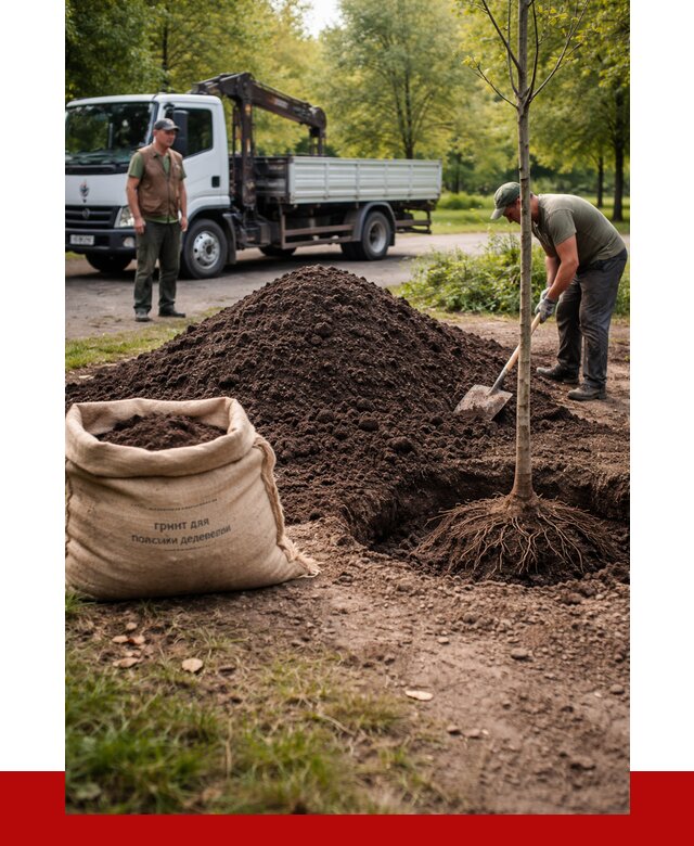Грунт для посадки деревьев в Горячем Ключе от 1240 р. | ПРОНЕРУДГрч