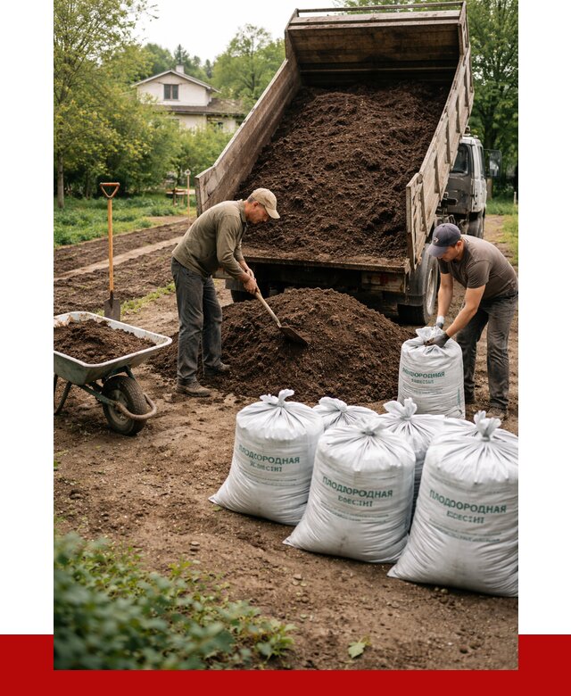 Плодородная смесь в Горячем Ключе от 4340 р./куб с доставкой | ПРОНЕРУДГрч