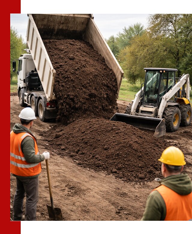 Плодородная смесь для улучшения почвы и восстановления в Горячем Ключе