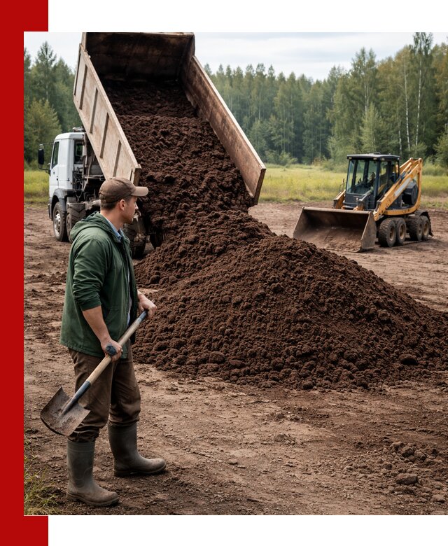 Купить верховой торф с доставкой в Горячем Ключе для садоводства и растений