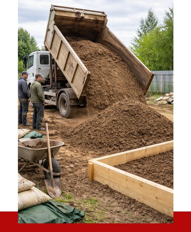 Торфо песчаная смесь в Горячем Ключе с доставкой от 1912 р. | ПРОНЕРУДГрч