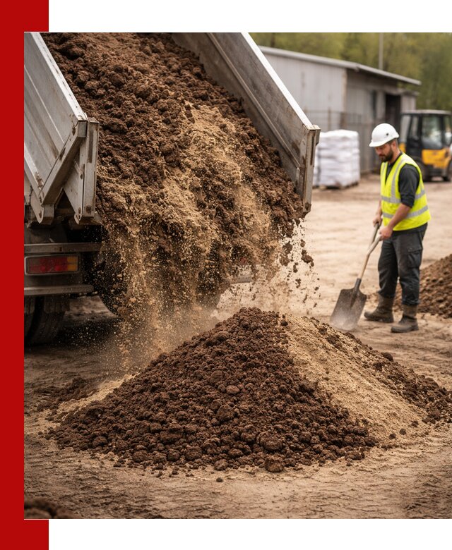 Доставка торфо-песчаной смеси в Горячем Ключе для строительства и озеленения