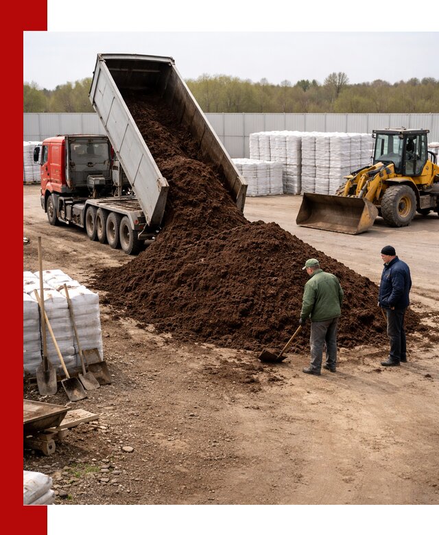 Доставка торфяных смесей оптом и в розницу в Горячем Ключе