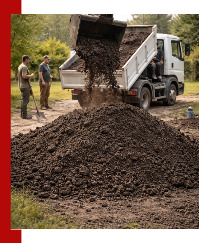 Доставка и продажа чернозема в Горячем Ключе оптом и в розницу