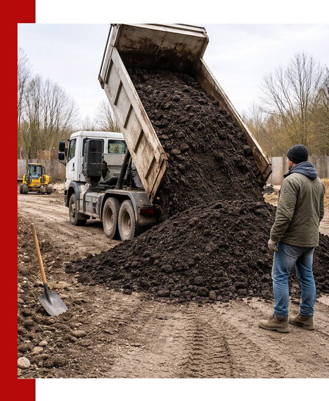 Доставка чернозема навалом в Горячем Ключе быстро и выгодно