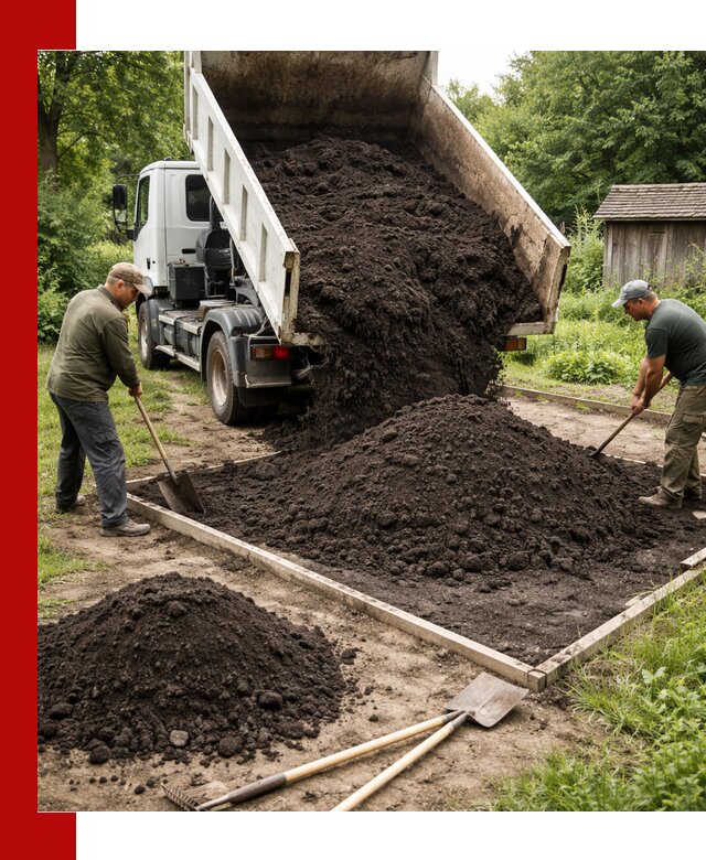 Купить чистый чернозем для огорода с доставкой в Горячем Ключе