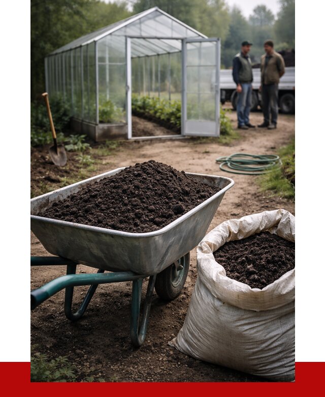 Чернозем для теплицы в Горячем Ключе с доставкой от 1550 р. | ПРОНЕРУДГрч