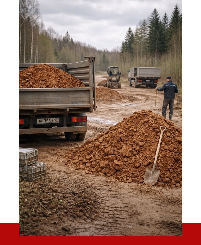 Глина и суглинки в Горячем Ключе от 4650 р. за куб | ПРОНЕРУДГрч