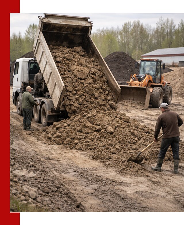 Доставка глин и суглинков в Горячем Ключе оптом и вкрай