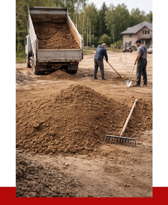 Суглинок для планировки в Горячем Ключе с доставкой от 4340 р. | ПРОНЕРУДГрч