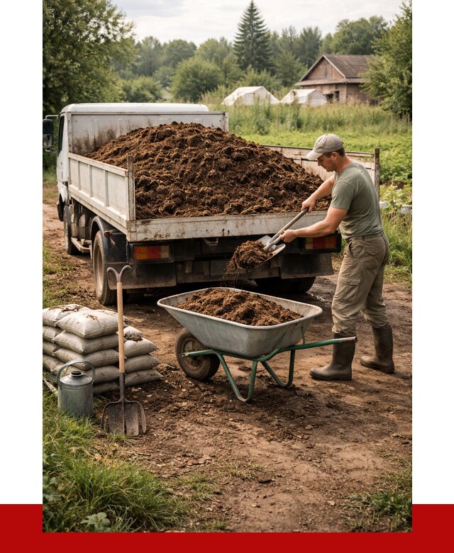 Купить коровий навоз с доставкой в Горячем Ключе от 1860 р. | ПРОНЕРУДГрч