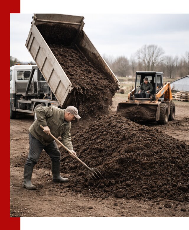 Доставка и продажа перегноя в Горячем Ключе быстро и дешево