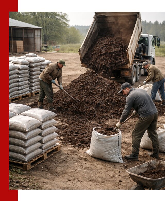 Доставка компоста оптом и в розницу в Горячем Ключе