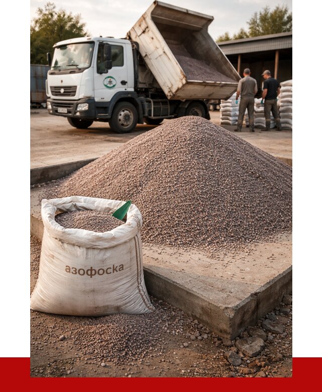 Купить азофоска в Горячем Ключе с доставкой от 1240 р. за куб | ПРОНЕРУДГрч