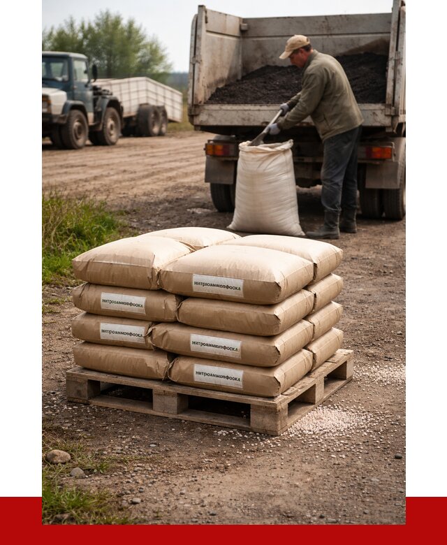 Купить нитроаммофоска в Горячем Ключе от 4340 р. за куб | ПРОНЕРУДГрч