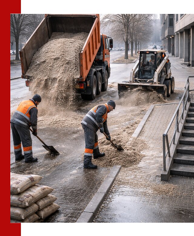 Поставка противогололедных материалов в Горячем Ключе