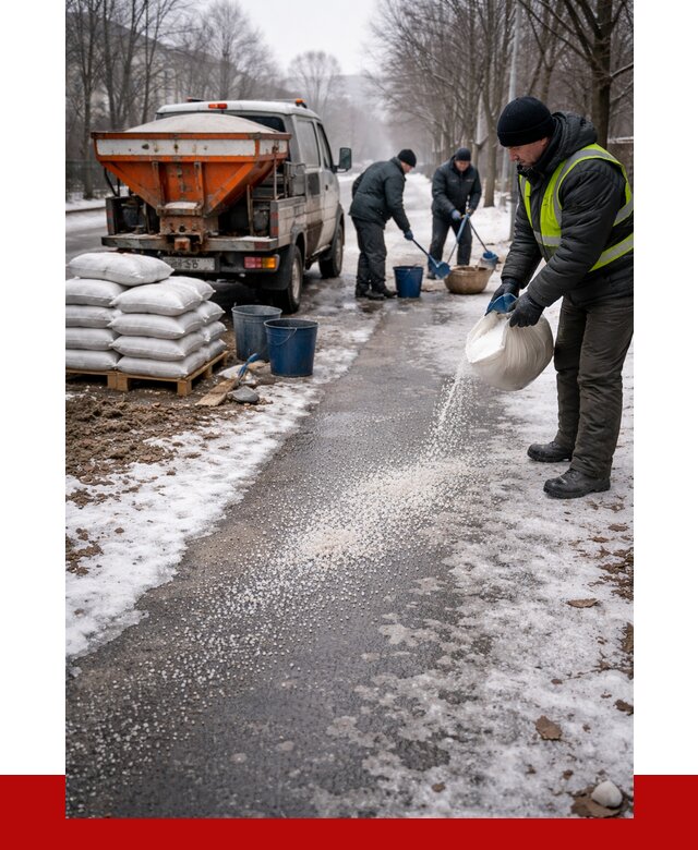 Реагент против гололеда в Горячем Ключе с доставкой от 4650 р. | ПРОНЕРУДГрч