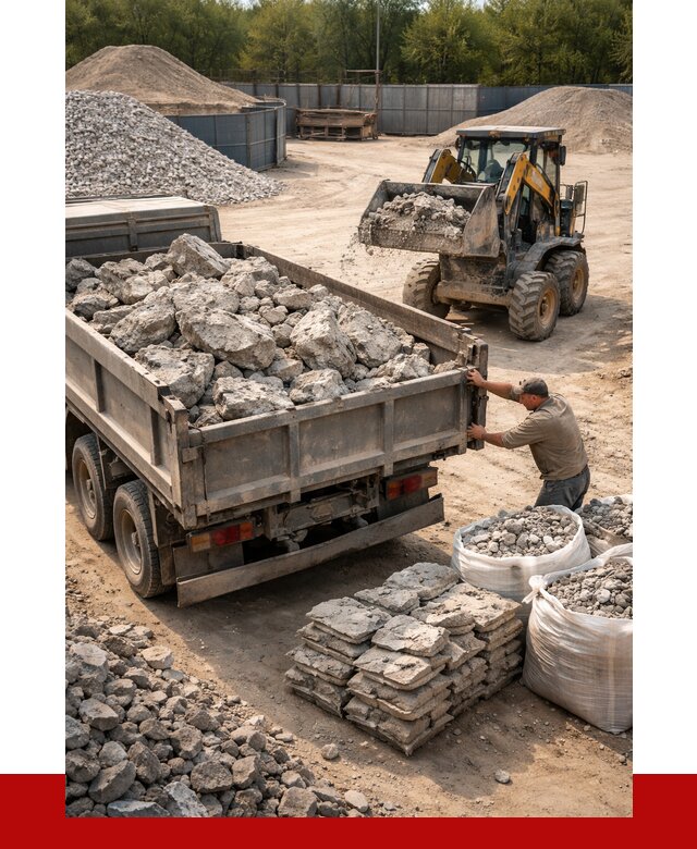 Купить бой бетона с доставкой в Горячем Ключе от 4960 р. | ПРОНЕРУДГрч