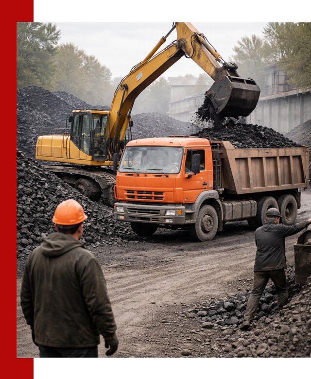 Доставка угля автотранспортом в Горячем Ключе быстро и выгодно
