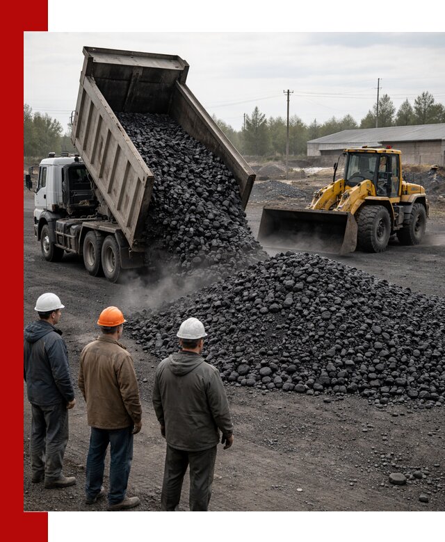 Доставка угля антрацита в Горячем Ключе с самосвалами и погрузкой