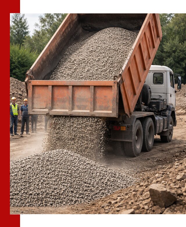 Доставка сыпучих материалов самосвалом в Горячем Ключе быстро и надежно