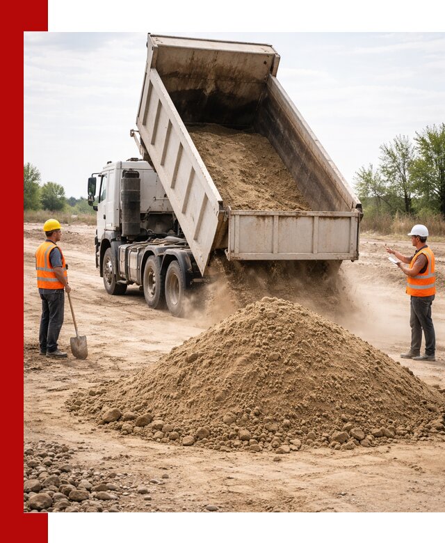 Доставка самосвалом 15 кубов в Горячем Ключе за город и по городу