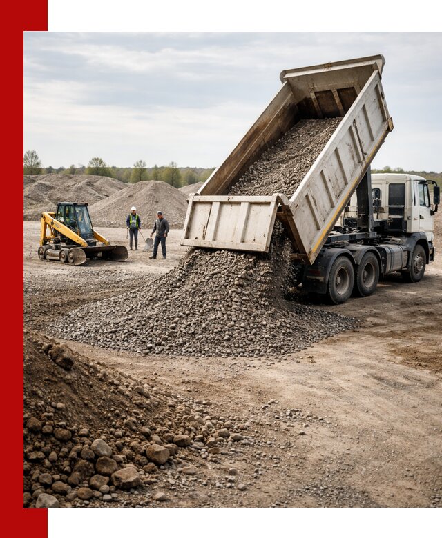 Доставка самосвалом 25 м³ в Горячем Ключе быстро и надежно