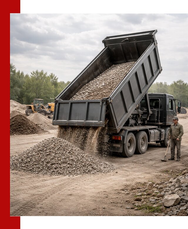 Доставка самосвалом 30 м3 по выгодным ценам в Горячем Ключе