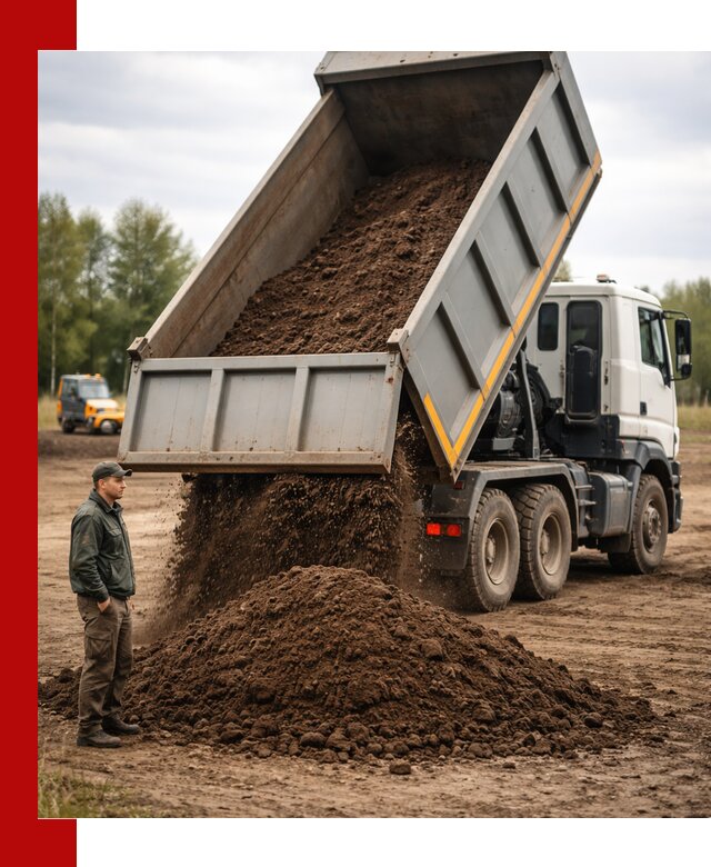 Аренда самосвала с водителем в Горячем Ключе для сыпучих грузов и навоза