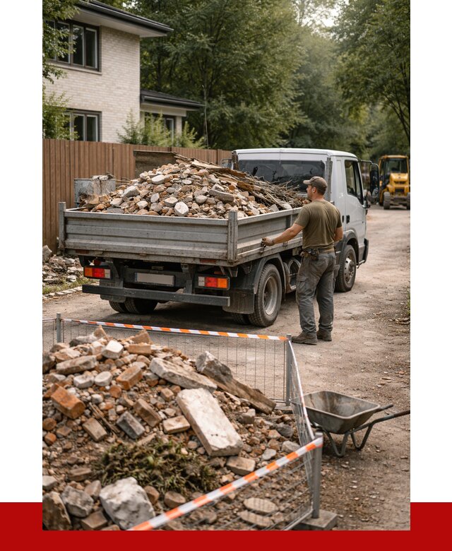 Вывоз строительного мусора с погрузкой в Горячем Ключе от 7750 р | ПРОНЕРУДГрч