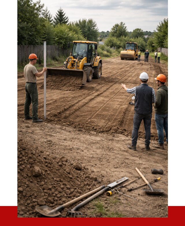 Планировка участка грунтом в Горячем Ключе от 4650 р ПРОНЕРУДГрч
