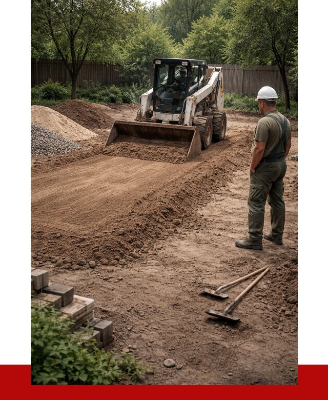 Выравнивание участка под ключ в Горячем Ключе от 3617 р. | ПРОНЕРУДГрч